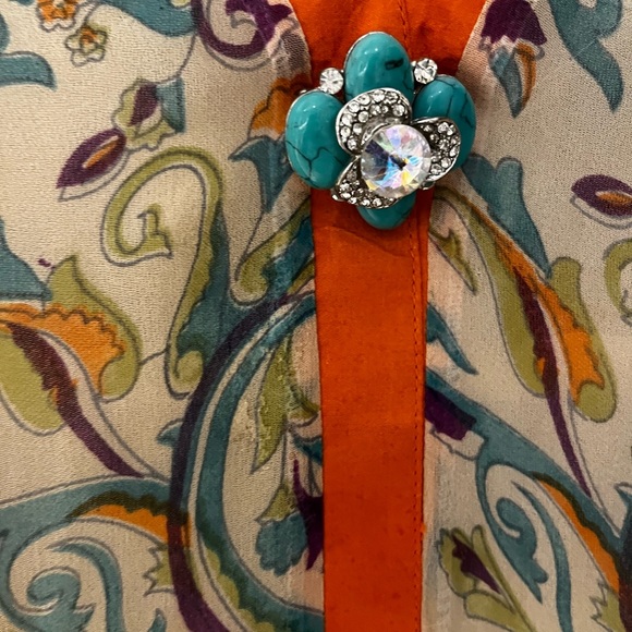 Pakistani designer Indian shalwar kameez - Shirt only - Picture 3 of 3